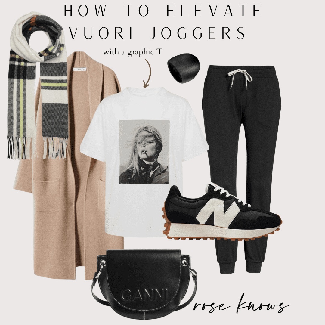 HOW TO ELEVATE YOUR VUORI JOGGERS AND NOT LOOK FRUMPY! - Rose Knows %